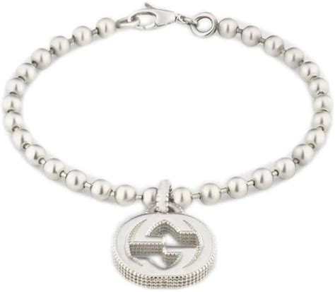 charm bracelet gucci|bracciale gucci firmato.